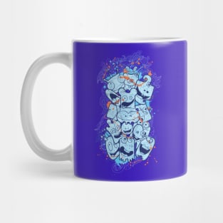 My Little Blue Friends - Streetwear Design Mug
